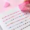 DIY Journal Stationery School Supply Plastic Hand Account Decoration Tape