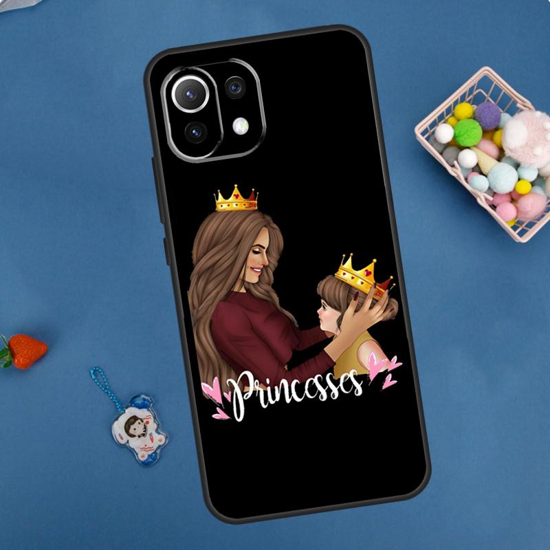 Super Dad Mom Baby Girl Twin Case For Xiaomi 11T 12T 13T 14T Pro 13 14 15 Ultra POCO X7 Pro X3 X5 X6 M6 F5 F6 Pro Cover