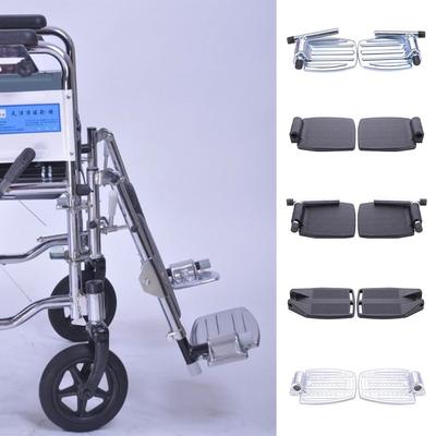 1 Paar Rollstuhlfußplatte Rutschfeste Fußauflage Pedal Verdicktes Rollstuhlfußstützpedal Ersatz Rollstuhl Zubehör