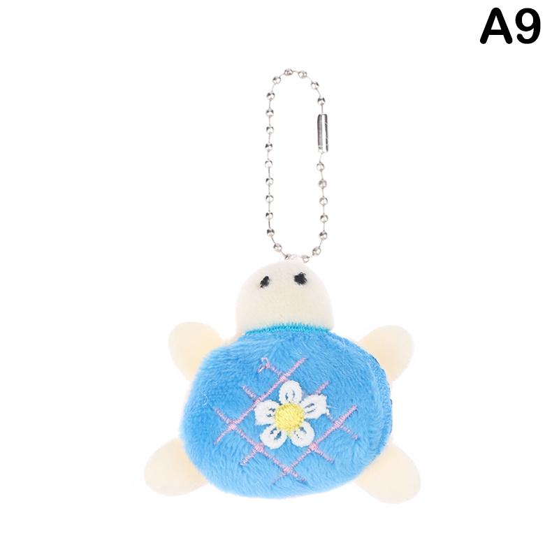 

Брелок в виде плюшевой куклы-черепахи из мультфильма, анти-потеряшка, детский пушистый брелок, кукла-животное, школьная сумка, кулон A9