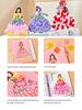 DIY Painting Sticker Craft Toys Kid Art Girls Poking Princess Handmade Educational Magical Children Gifts