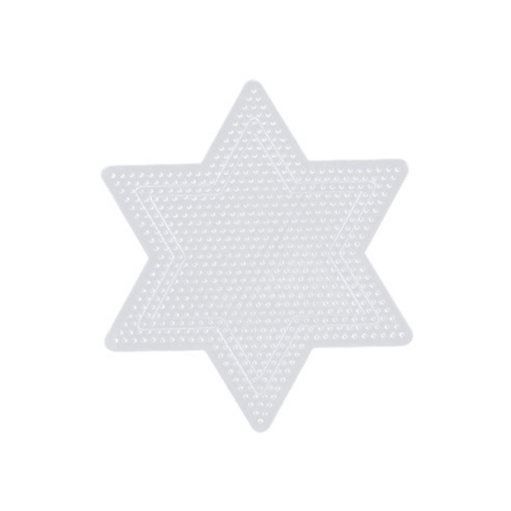 High Quality 5Mm Bean Board Hama Beads Tool Heat Resistant Fuse Beads Pegboards Clear Handmade Plastic Beads Boards Children Toy