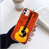 Guitar Music Soft Mobile Phone Covers For IPhone X XS MAX SE 2020 XR 11 11Pro 12 Mini Shell 8 7 6 6S Plus Transparent TPU Case