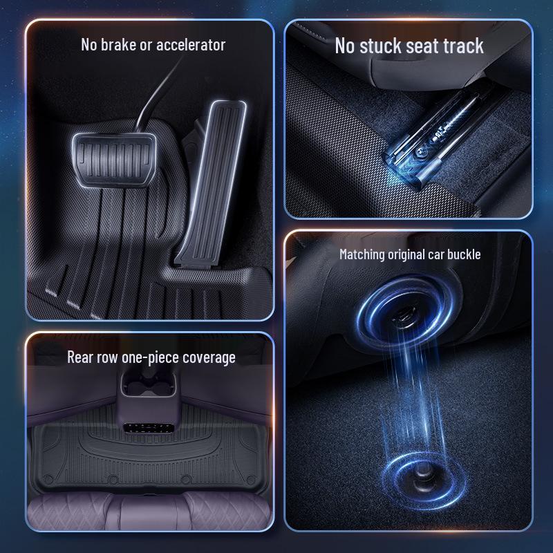 Leapmotor C16 TPE2026 Floor Mats - Five/Six-Seater Car Interior Accessories