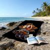 1pc Taz3 Beach Towel, Beach and Seaside Swimming Pool Equipment, Fashion Pattern, Rectangular, Travel Essentials