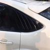 Mirror Covers For Ford Focus MK2 Hatchback 2005-2011 Car Rear Louver Window Side Shutter Cover Trim Sticker Vent Scoop ABS Carbo