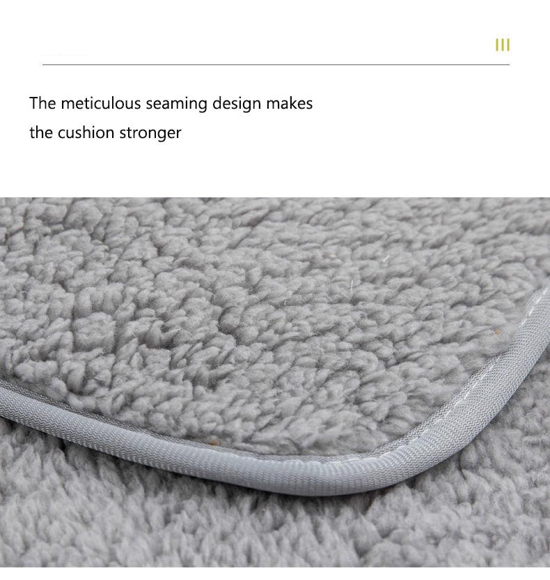 Winter Lamb Wool Couch Cover Thicken Sofa Towel Anti-slip Solid Color Sofa Covers For Living Room Thicken Plush Soft And Smooth
