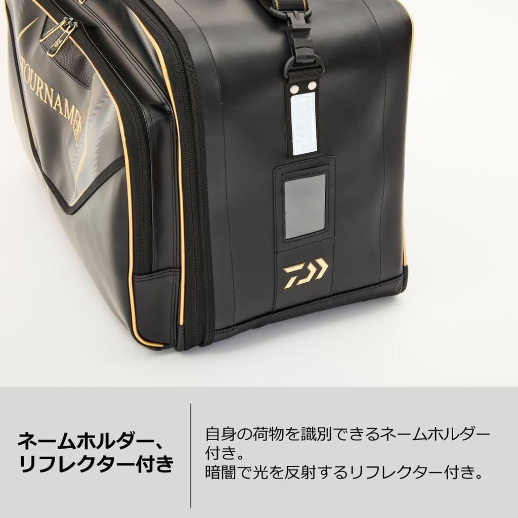 DAIWA Tournament Fishing Bag Gold Black 60(D)