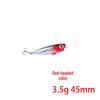 Zig-Zag Surface Popper Minnow Lure 3.5g 4.5cm for Bass Fishing