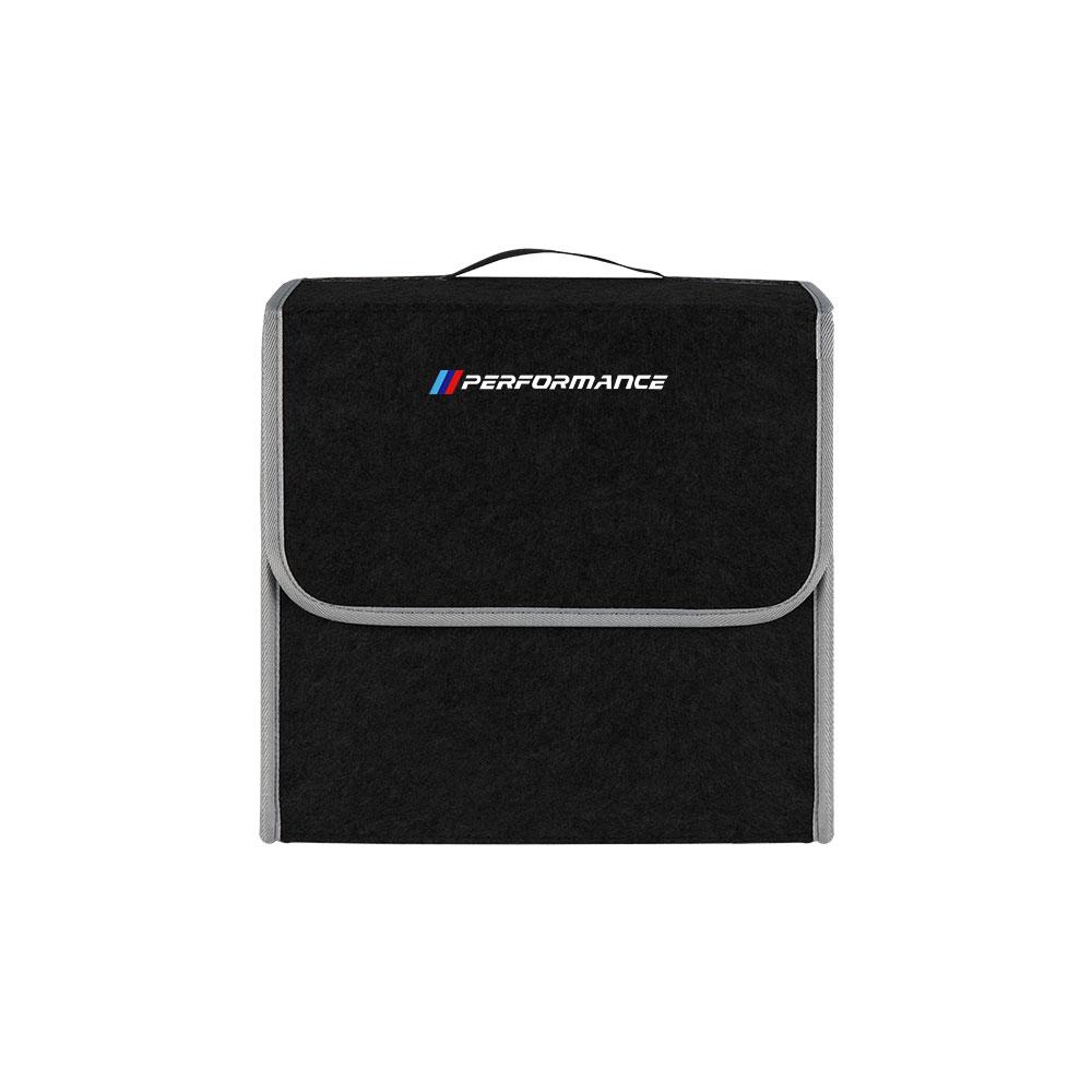 Car Trunk Storage Bag Felt Cloth Organizer Box Collapsible For BMW M Performance E46 E90 E60 F10 F30 F25 F31 Auto Storager Tools