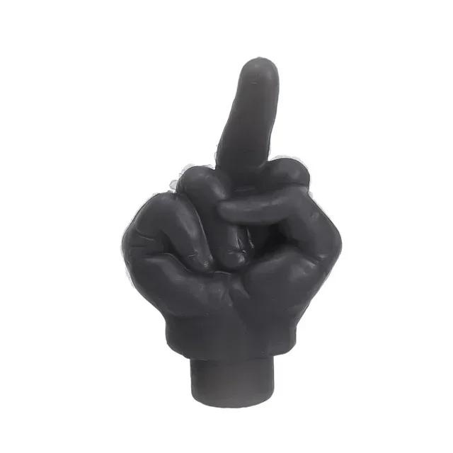 Personality Decor Car Middle Finger Styling Tire Valve Cap Wheel Nozzle Dustproof Waterproof Tyre Valve Stem Caps Accessories