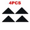 4/12/24PCS Reusable Rug Gripper Tape Double Sided Adhesive Non-Slip Rug Pad Tape Stickers Washable Area Rug Pad Carpet Tape