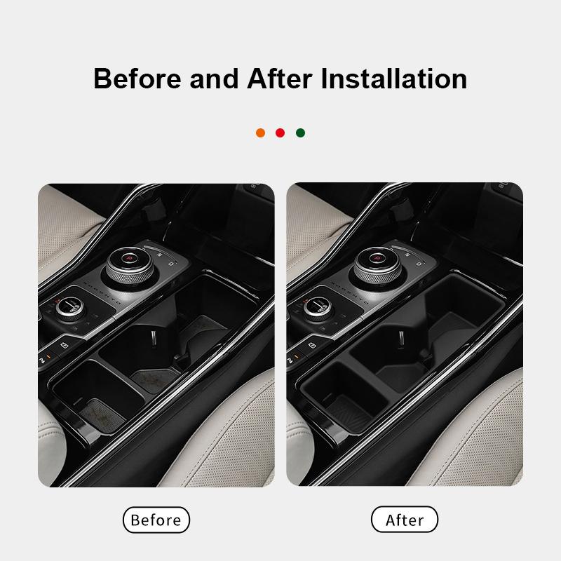 For Kia Sorento -2025 Center Console Water Cup Holder Center Console Armrest Storage Organizer Tidying Storage Box Accessory