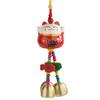 Cat Ceramic Wind Chime Doorbell Pendant - Small Hanging Ornament for Doors or Shop Openings