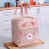 Portable Cooler Bag Waterproof Insulated Picnic Lunch Bag Box Ice Pack Lunch Box Food Carrier for Camping/BBQ/Outdoor Activities