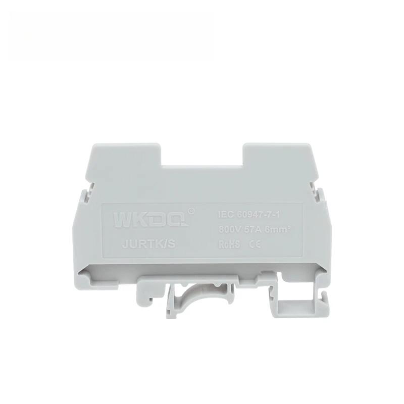 URTK/S ERTK/S Jednoduchý test Odpojovací svorkovnice Univerzální šroubové připojení Drátový elektrický konektor DIN lišta Svorkovnice