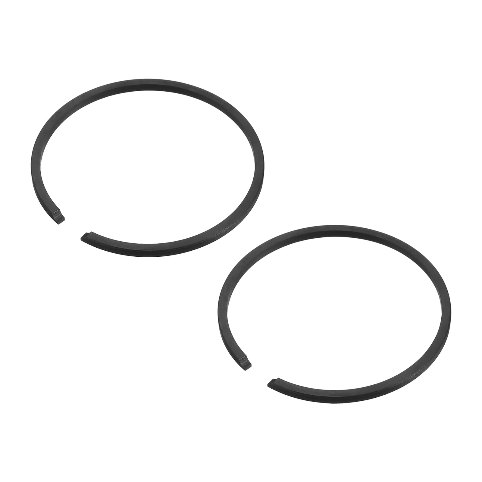 

uxcell Piston Ring Set of 2 30.5mm x 1.5mm Standard Size Piston Ring Chainsaw Replacement Parts чёрный