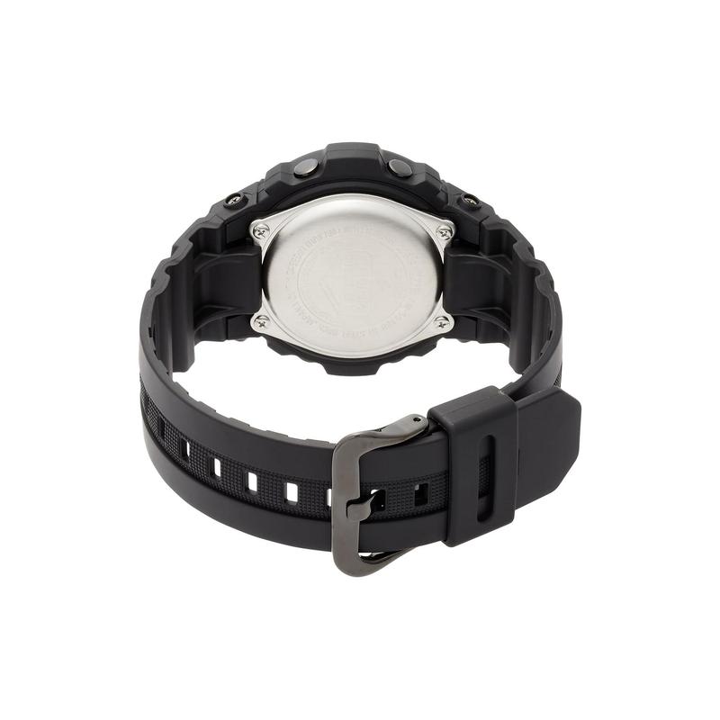 Casio G-SHOCK Series Fashionable and Vibrant Street Classic Pointer Dual Display Dial Waterproof Movement Quartz Movement Resin Strap AW-591BB-1A