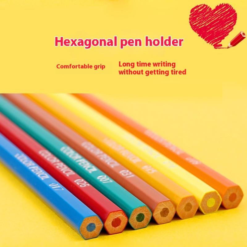 Water-Soluble Colored Lead, Erasable Colored Pencil, Art Student Professional Oil Pencil, Brush Set, Painting Stationery
