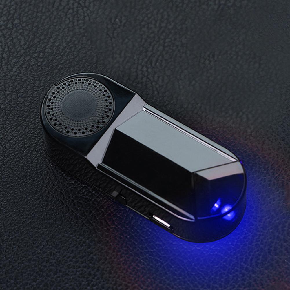 

Автомобильная светодиодная беспроводная противоугонная лампа на солнечных батареях с ароматерапевтическим мигающим светом, светодиодная сигнализация, поддельный противоугонный декоративный свет синий