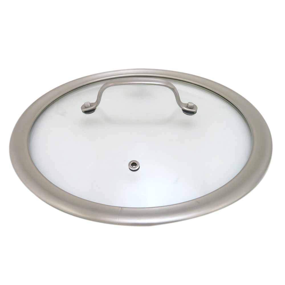 TKG (Teikeiji) IH Select 2-Layer Clad Pot Glass Lid 26cm ANB3906