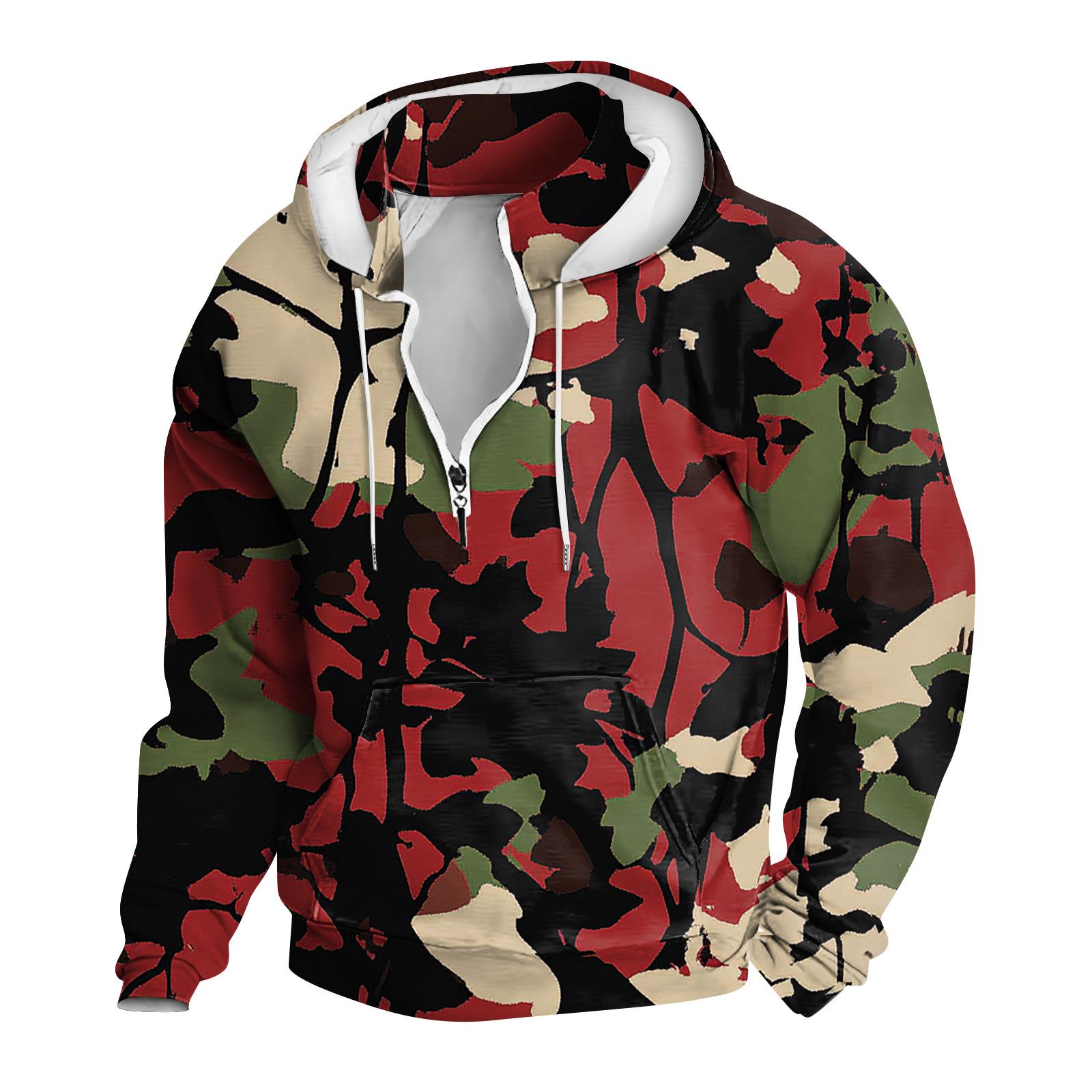 Весенняя и мужская толстовка с воротником-стойкой — это повседневные свитера для активного отдыха, топы XL винный