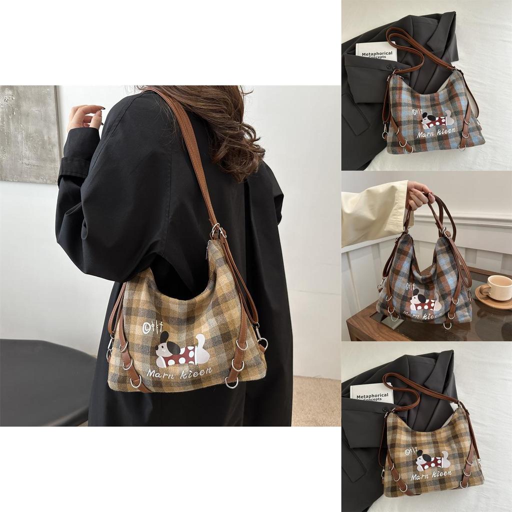 Cotton Tote Bag For Women With Large Capacity And Multifunctional Design For Daily Use