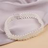 Luxury Imitation Pearl Necklace Elegant Sweater Chain Fashion Clavicular Chain  Jewellery Gift