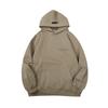 FOG ESSENTIALS American-style High Street Plush Hooded Sweatshirt 2215 Camel