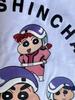 [USED] Tagged Crayon Shin-chan Kasukabe Kasukabe Defense Force T-shirt Anime