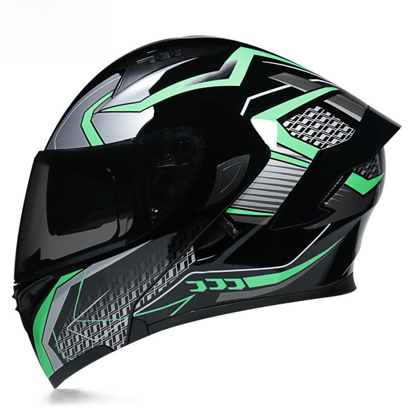 Orz Unisex Electric Bike Helmet: Flip-Up, Full & Half Styles with Tail Wings, Protective Caps for All Seasons, Personalized Design