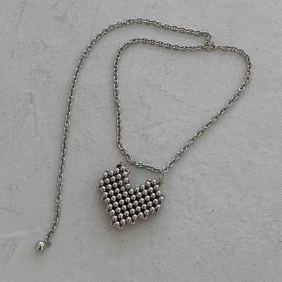 Electroplated Color Beaded Heart Waist Chain Elegant Adjustable Belly Chain Body Jewelry Necklace Women Accessories