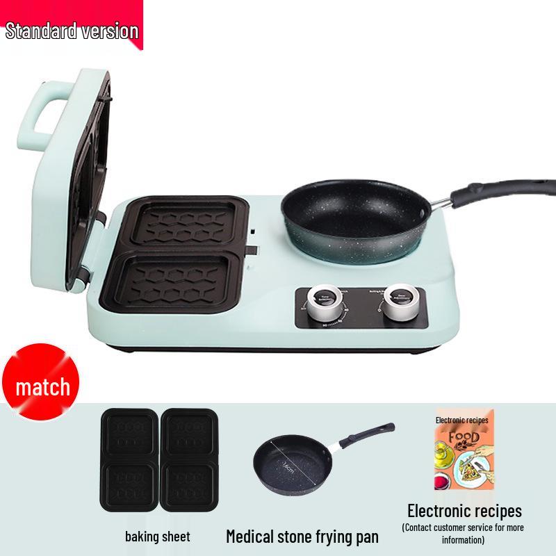 4-in-1 Multifunctional Breakfast Sandwich Maker &