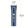Professional Male Groin and Body Trimmer Electric Shaver with Replaceable Ceramic Blade Beauty Beard Trimmer