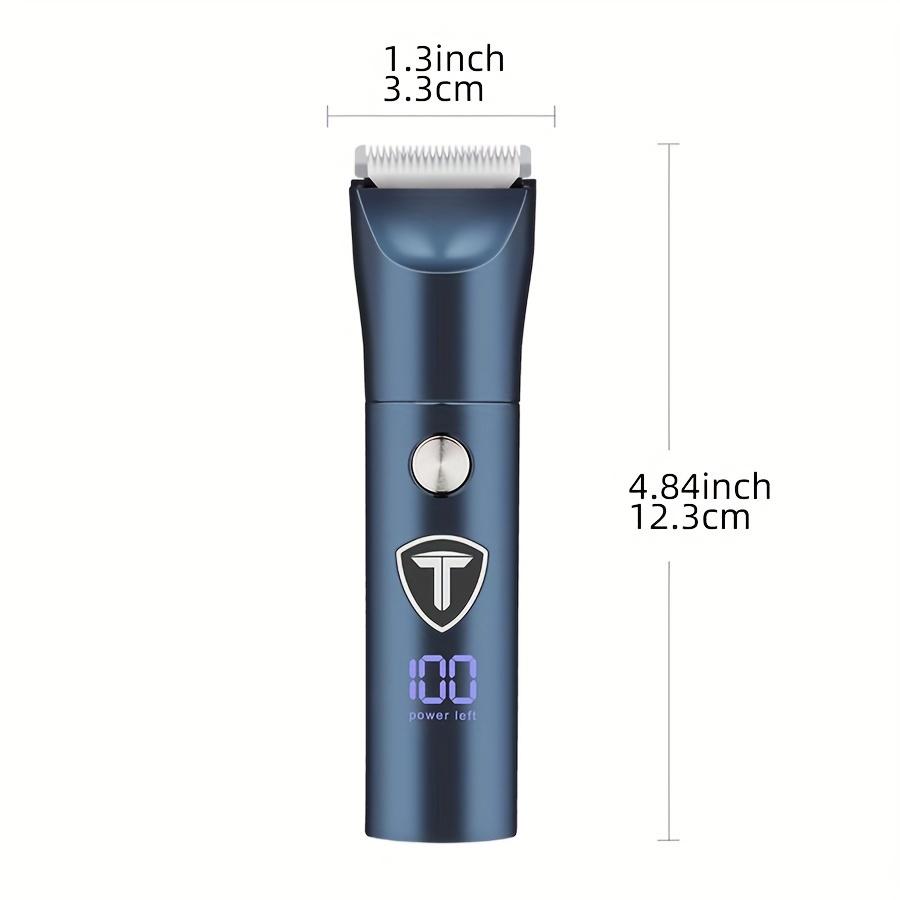 Professional Male Groin and Body Trimmer Electric Shaver with Replaceable Ceramic Blade Beauty Beard Trimmer