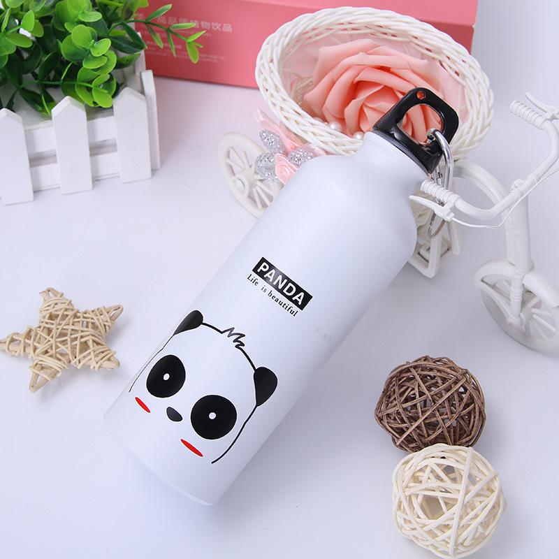 Bottiglia Animali Adorabili Regalo Creativo Portatile per Esterno Sport Ciclismo Campeggio Escursionismo Bicicletta Scuola Bambini Borraccia