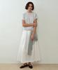 Simeteuligpeosenteu Diagonal Shirring Top / Gray Beige