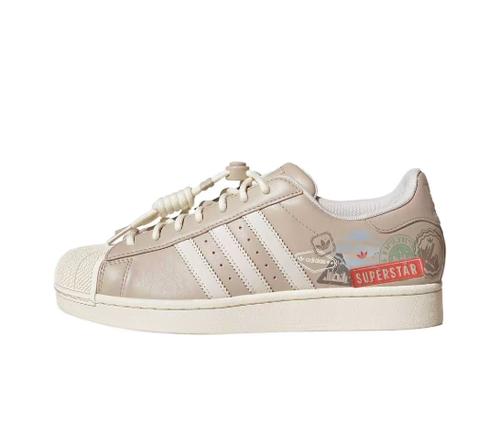 

Adidas Originals SUPERSTAR II Brown/White JR1330 Unisex Size EU 40.5 коричневий
