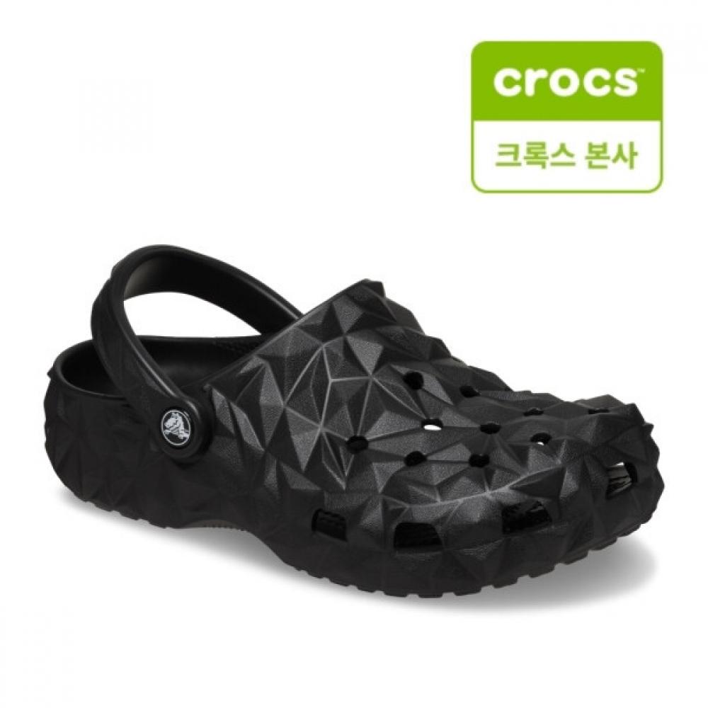 

Crocs Classic Geometric Clogs Sandals Slippers Black 209563 001 blacks/M4W6(230mm)