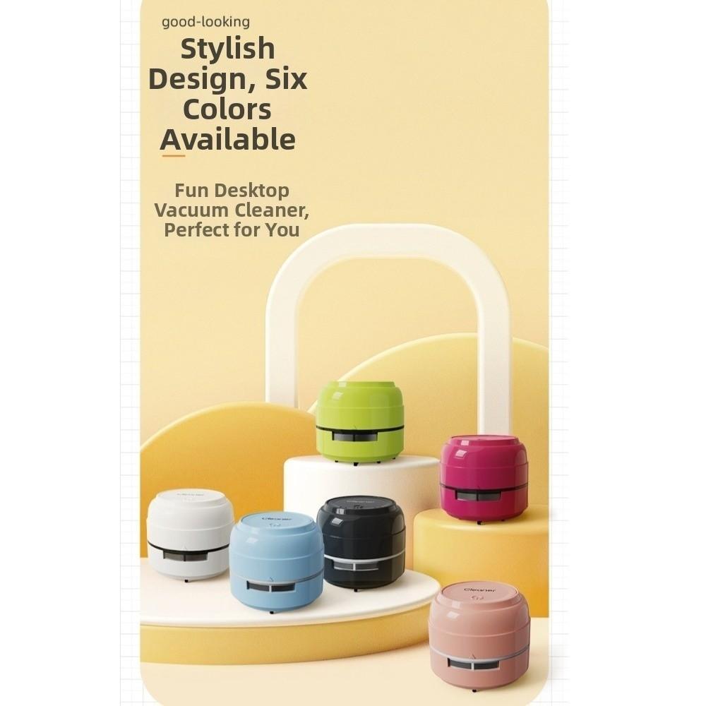 Dust Collector PC Vacuum Cleaner Compact Eraser Vacuum Desktop Vacuum Mini Desk Cleaner  Offices