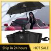 2025 Hot Car Folding Umbrella Portable Automatic Sunshade Emblem Car Accessories For Honda Civic Accord City CRV Jade Fit Odysse