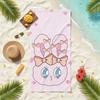 Cute E-Esther B-Bunny Towel Soft Pool Gift For Travel Gym Shower Camping Quick Dry Sports Beach Towels