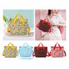 Yarn Storage Tote Bag with Zipper Closure Embroidery Bag Durable Crochet Bag