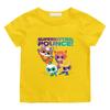 2026 NUOVA T-shirt Anime con Stampa SuperKitties 100% Cotone T-shirt Casual per Bambini e Bambine Top Girocollo Divertente T-shirt Manica Corta Magliette Manga Abbigliamento Estivo