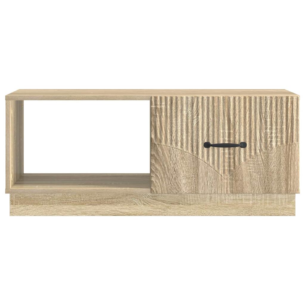 Coffee Table in Sonoma Oak Finish 90 x 50 x 37 cm Particleboard
