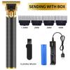 New Hair Clipper Washing Carving T9 Hair Clipper Oil Head Electric Hair Clipper Shaving Electric Hair Clipper Light Head Digital Display Household