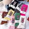 Diamond Cartoon Bunny Decoration Socks, Fashion Diamond Sparkling Women's Socks, Comfortable and Breathable Christmas Stockings