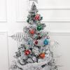 Painted Christmas Ball Gift Box Set - Festive Tree Ornaments & Party Decorations