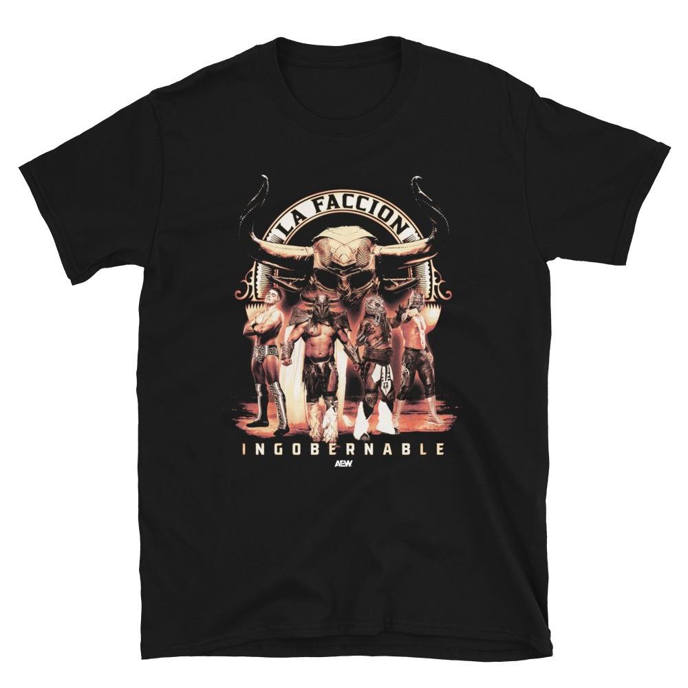 

La Faccion Ingobernable Cuatro Ingobernables AEW Official TShirt Unisex T-Shirt S