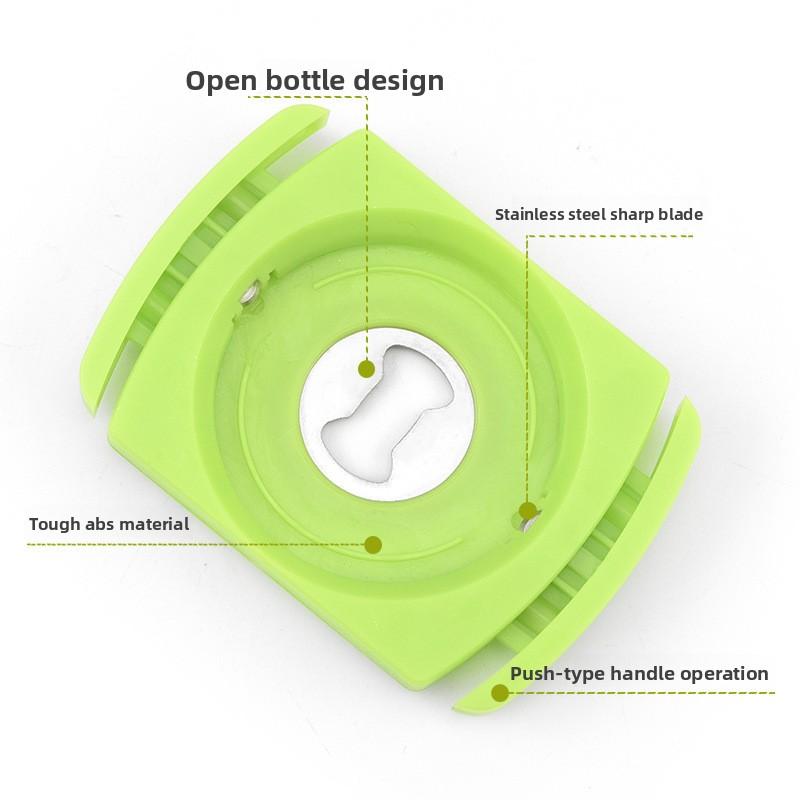 Can Opener, Beer Bottle Opener, Multi-functional Can Opener, Household Manual Cap Twister, Can Opener